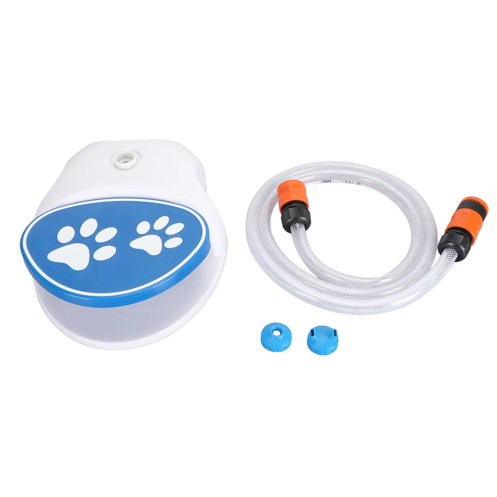 Step on Dog Water Dispenser Easy Connection Leakproof Dog Water Fountain 2 Water Dispensing Modes Simple Use for Pets for Lawn