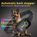 Dog Training Collar Automatic anti Bark Dog Collar Type-C Rechargeable Dog Trainer Electric Shock Vibration Buzzer Waterproof