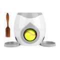 Automatic Dog Ball Launcher Dog Tennis Food Reward Machine Interactive Dog Ball Thrower for Medium & Small Dogs